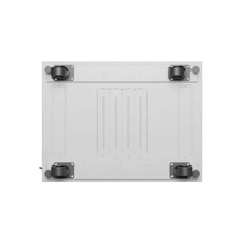 Laisvai pastatomas serverio spintos korpusas LANBERG FF01-6815-12SL 15U, 600×800×922 mm, 1200 kg, IP20, pilkas