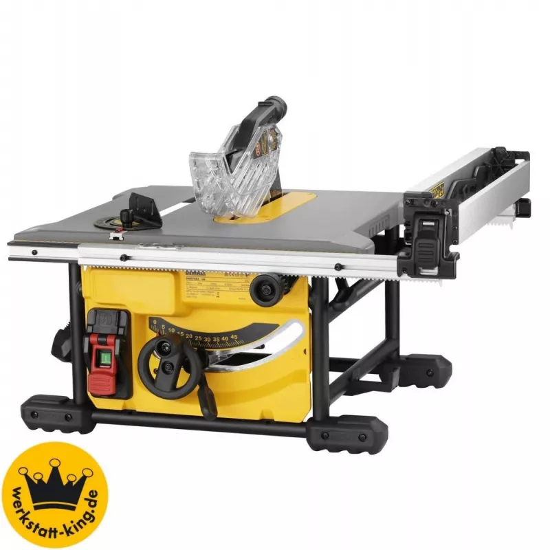 DeWALT DWE7485 210 mm stacionarus diskinis pjūklas, 230 V, C tipo euro kištukas