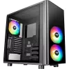 Thermaltake View 31 TG - ARGB Edition - MIDI bokštas - ATX - be maitinimo šaltinio (PS/2) - Juoda - USB/Garsas