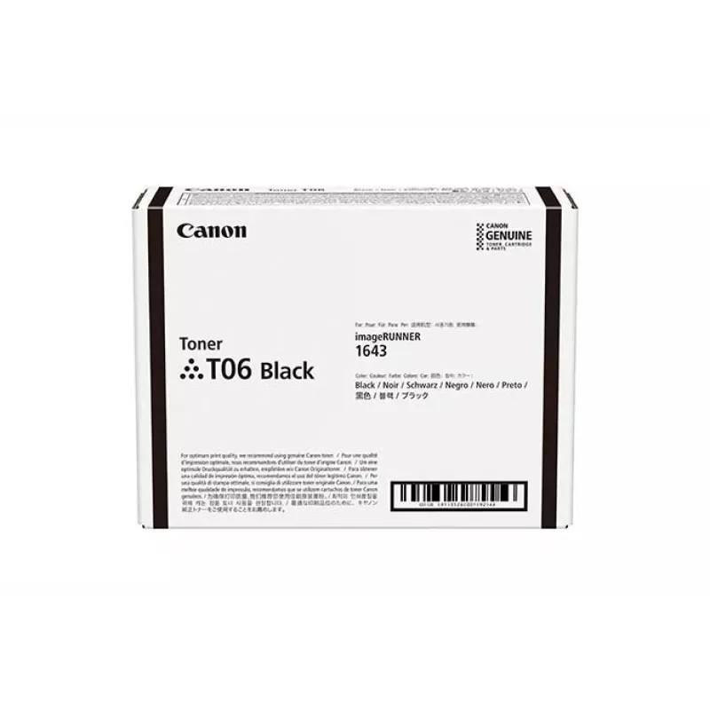 Kasetė su toneriu Canon T06 3526C002 3000 puslapių Juoda
