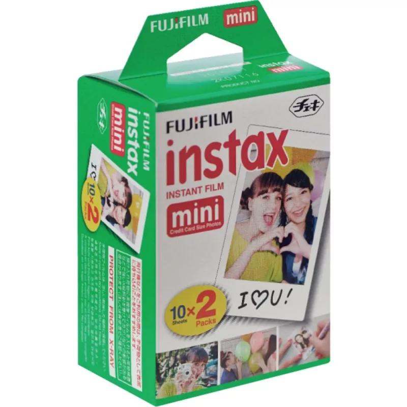 Fujifilm Instax Mini blizgi momentinė juosta (2×10 lapų, 20 kadrų)