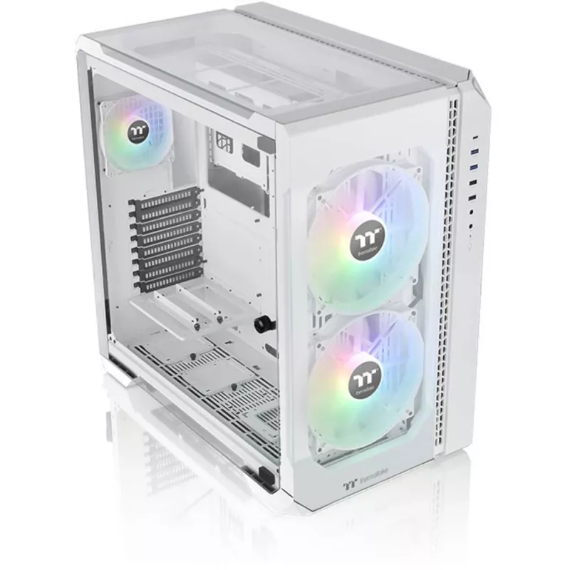 PC korpusas Thermaltake View 51 TG ARGB Snow Midi Tower Baltas