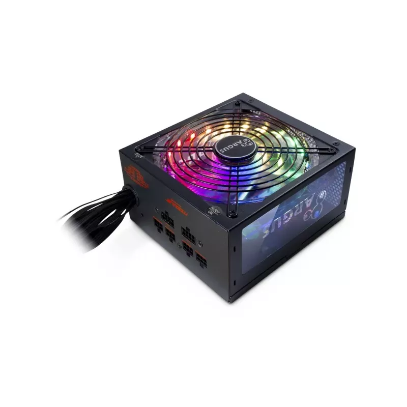 Inter-Tech Argus RGB-650W CM II maitinimo blokas 20+4 pin ATX ATX juodas