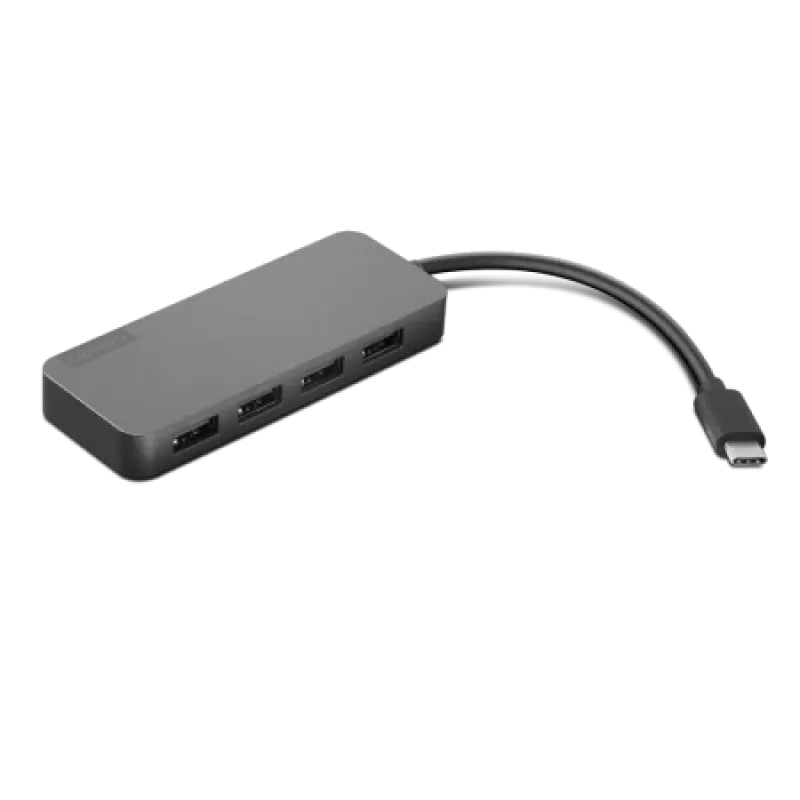 Lenovo GX90X21431 USB-C stotelė / prievadų išplėtimas USB 3.2 Gen 2 (3.1 Gen 2) Type-C juoda