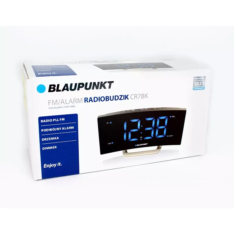 Radijo žadintuvas BLAUPUNKT CR7 BK (CR7 BK)