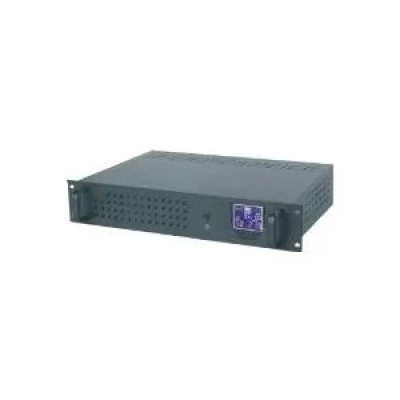 Gembird 19 inch 3.4U 1500VA UPS, 4x IEC 230V išėjimai, IEC14 įėjimas, RJ11, USB, LCD, Line-Interactive 1.5 kVA / 900 W