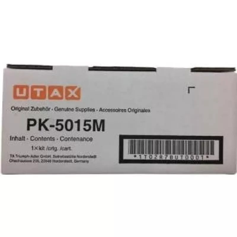Utax 1T02R7BUT0 PK-5015M originali tonerio kasetė (P-C2650DW / P-C2655W), 3000 psl., purpurinė