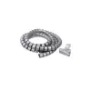 Kabelių rišimo spiralė LogiLink KAB0013 sidabrinė 2500 mm