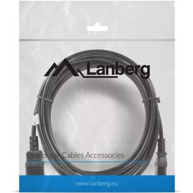 Lanberg C13-C14 VDE 5 m maitinimo ilginimo laidas (ca-c13e-11cc-0050-bk)
