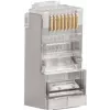 Lanberg PLS-5000 RJ-45 kištukas, ekranuotas, nerūdijantis plienas, skaidrus