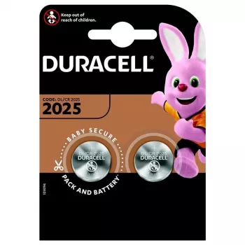 Baterijos CR2025 lizdinėje pakuotėje 2 vnt.