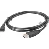 Lanberg CA-USBM-10CC-0010-BK USB 2.0 laidas 1 m Micro-USB B USB A juodas