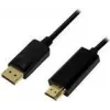 LogiLink CV0127 vaizdo kabelio adapteris 2 m DisplayPort → HDMI A tipas