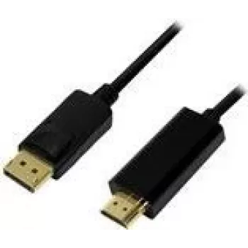 Vaizdo kabelio adapteris LogiLink CV0129, DisplayPort → HDMI, 5 m
