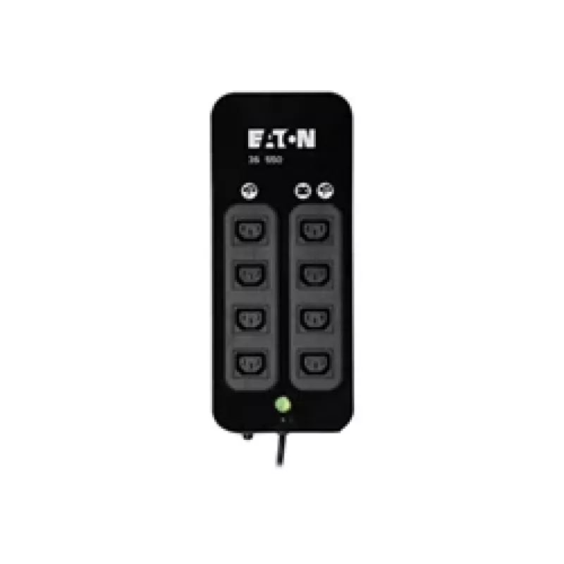 Eaton 3S550I nepertraukiamo maitinimo šaltinis (UPS) Atsarginis (Offline) 0.55 kVA 330 W 8 AC lizdai