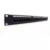 DIGITUS Professional DN-91624U - Skydinė plokštė - RJ-45 x 24 - Juoda, RAL 9005 - 1U (19 inch)