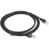 Tinklo kabelis LANBERG PCU5-10CC-0200-BK RJ-45 Cat5e U/UTP 2 m Juoda