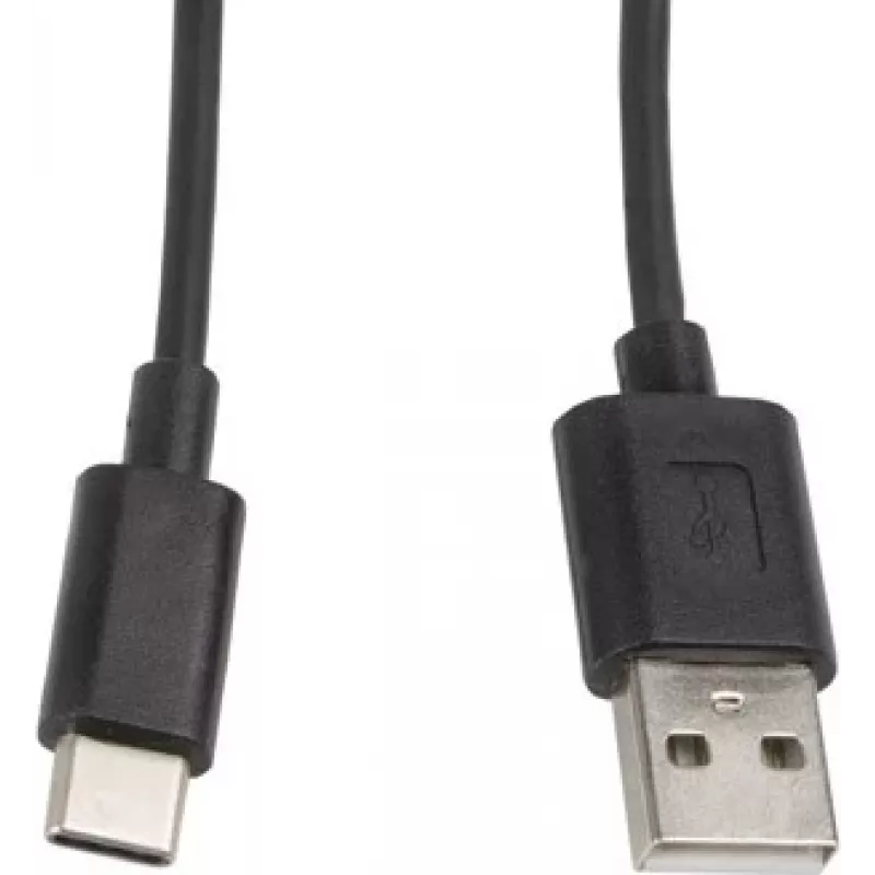 USB 2.0 kabelis Lanberg CA-USBO-10CC-0010-BK (USB A - USB C, 1m, juodas)