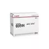 Canon Toner Black Cartridge 039H 0288C002