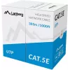 Tinklo kabelis LANBERG LCF5-11CC-0305-S Cat5e F/UTP, 24 AWG CCA, 305 m, pilkas