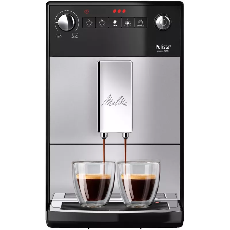 Melitta Purista Series 300 F23/0-101 Kavos aparatas su malūnėliu - Sidabrinis