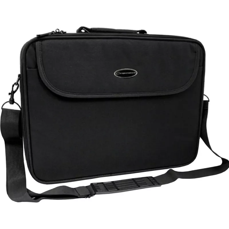 Esperanza ET101 dėklas nešiojamam kompiuteriui 39,6 cm (15,6 inch) Sleeve case Juoda