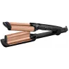 BaByliss Deep Waves garbanojimo lygintuvas, šiltai juodas, oranžinis, 98.4 cm (2.5 m)