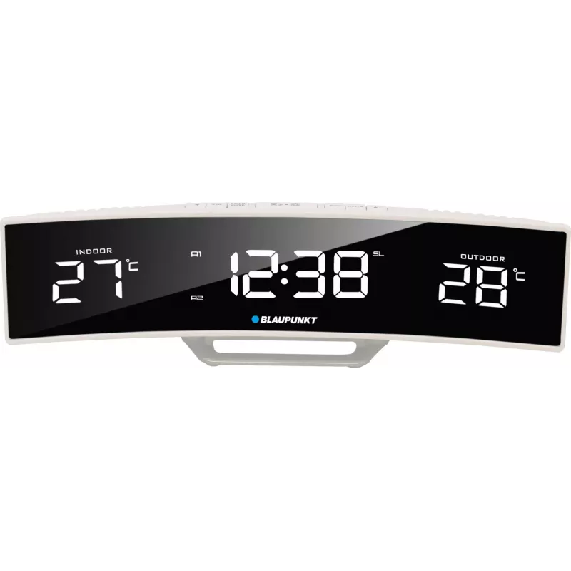 BLAUPUNKT CR12WH FM radijo žadintuvas su temperatūros matavimu