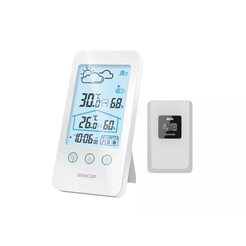 Sencor SWS 3000W meteorologinė stotis su belaidžiu jutikliu