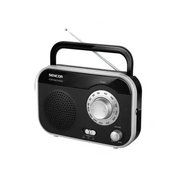 SENCOR Radijo imtuvas SRD 210 BS, juodas/sidabrinis