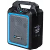 Nešiojamas stereo garsiakalbis Blaupunkt MB06 juodas, mėlynas
