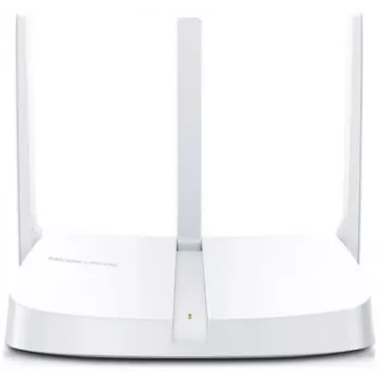 Mercusys MW305R belaidis maršrutizatorius 300Mbps Wi-Fi 4 (802.11n) 2.4 GHz 3×5dBi antenos Ethernet LAN baltas stalinis