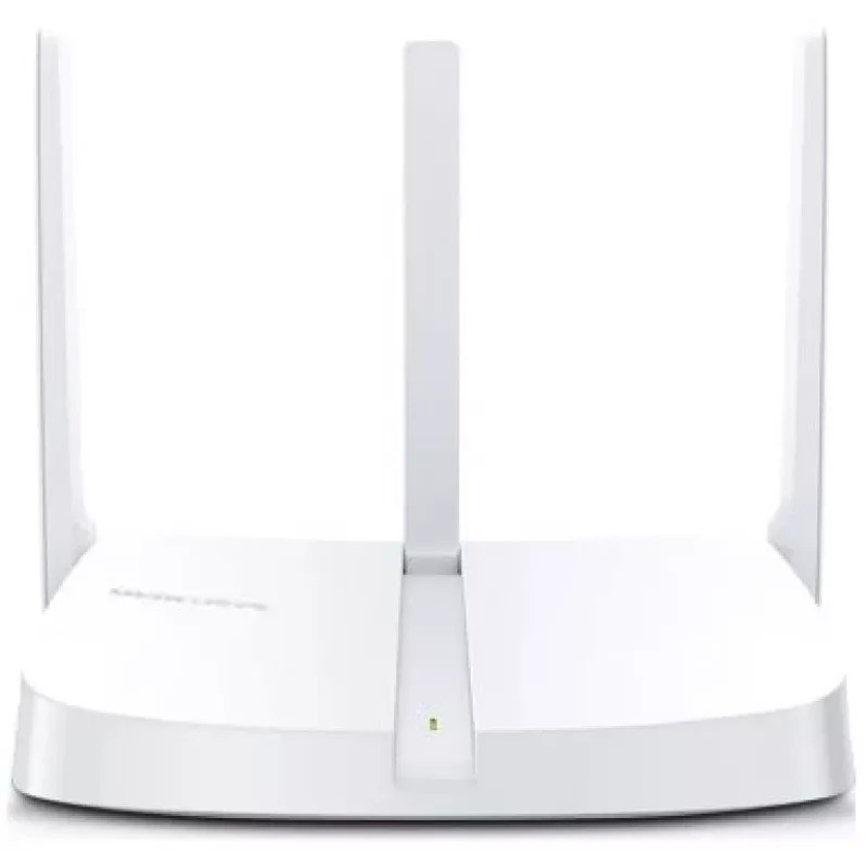 Mercusys MW305R belaidis maršrutizatorius 300Mbps Wi-Fi 4 (802.11n) 2.4 GHz 3×5dBi antenos Ethernet LAN baltas stalinis