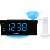 Blaupunkt CRP81USB juodas radijo žadintuvas su laiko projektoriumi ir USB