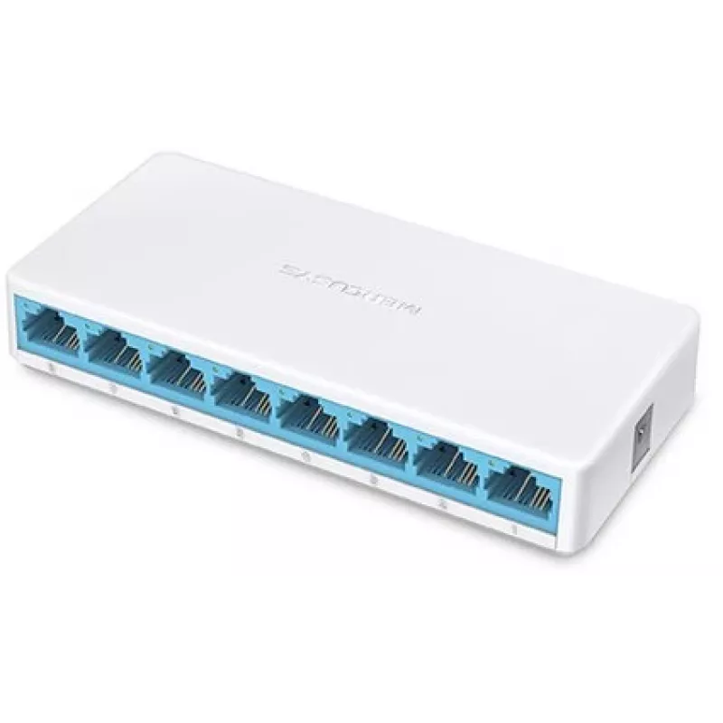Mercusys MS108 8 prievadų jungiklis RJ-45 10/100Mbps nevaldomas