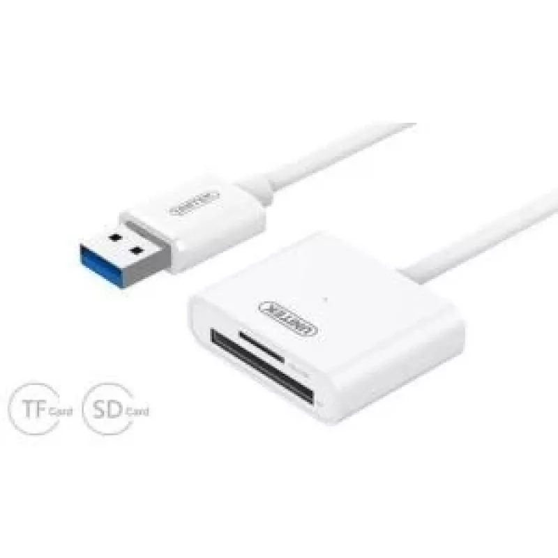 Unitek Y-9321 - Kortelių skaitytuvas (SD, MicroSD, SDHC, MicroSDHC, SDXC, MicroSDXC) - USB 3.0