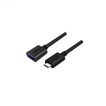 UNITEK Y-C476BK USB 3.2 Gen 1 laidas 0,2 m USB-C – USB-A juodas