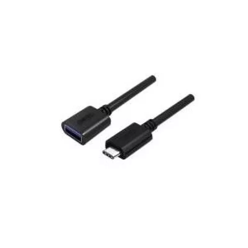 UNITEK Y-C476BK USB 3.2 Gen 1 laidas 0,2 m USB-C – USB-A juodas