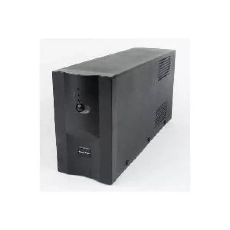 Gembird UPS-PC-652A nepertraukiamo maitinimo šaltinis (UPS) Line-Interactive 0,65 kVA 390 W 3 AC lizdai