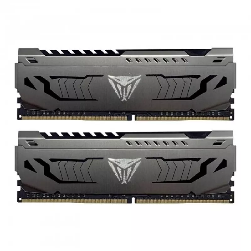 32 GB Patriot DIMM 3600 (2x 16 GB) Dual-Kit (grau, PVS432G360C8K, Viper Steel, INTEL XMP)