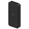 Xiaomi Mi 20000mAh Redmi Power Bank – 2 USB-A prievadai, greitas dviejų įrenginių įkrovimas, dviguba įvestis (Micro-USB / USB-C), nešiojamas įkroviklis