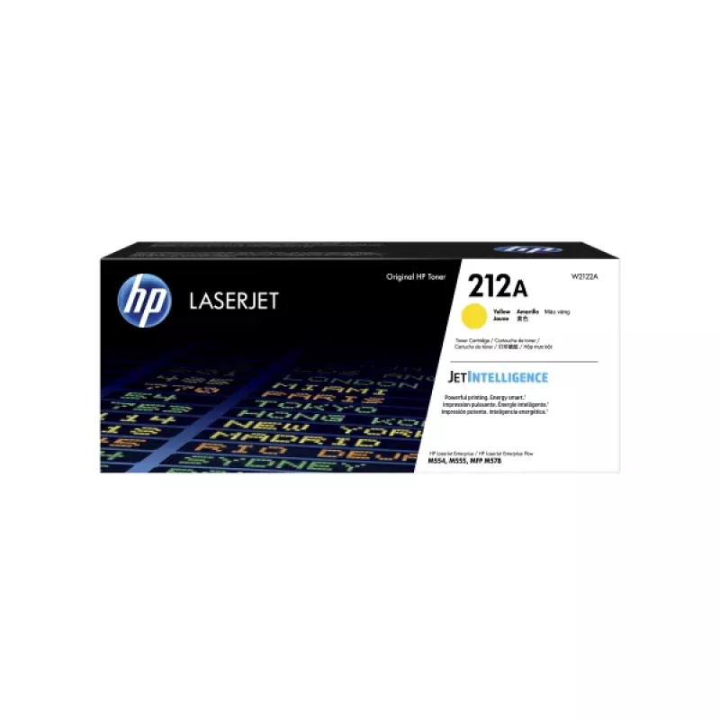 HP 212A geltona originali LaserJet toneryje kasetė