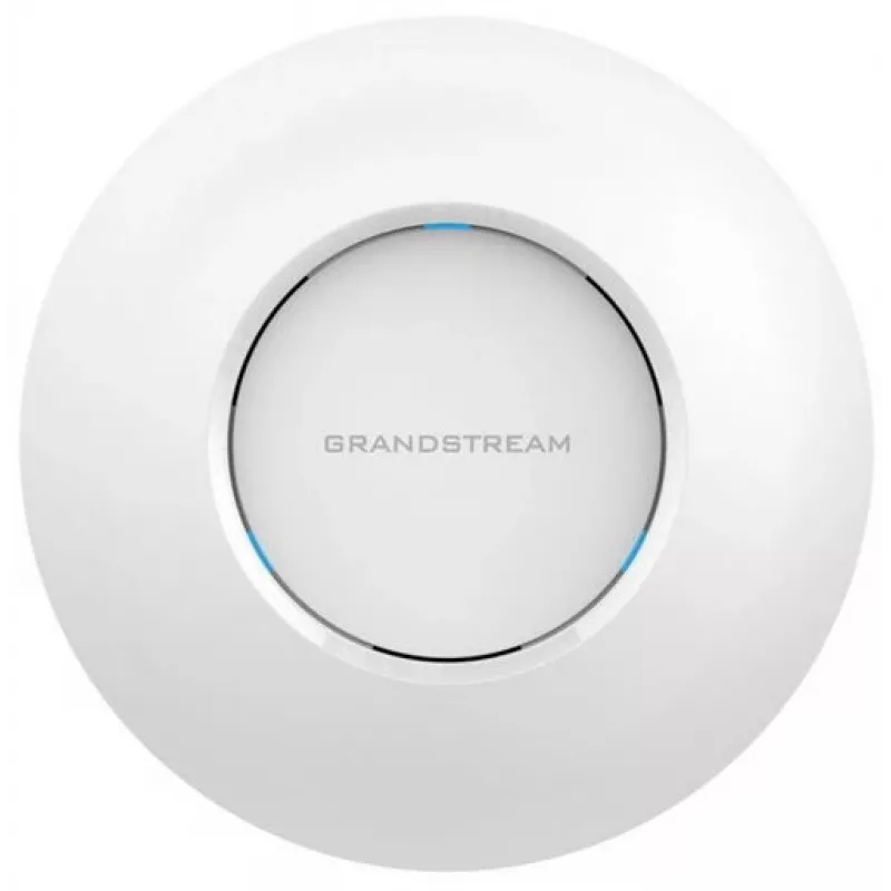 Grandstream GWN7605 802.11ac Wave-2 2x2 belaidžio ryšio prieigos taškas, MU-MIMO, Beamforming, 2x Gigabit, 1,27 Gbps, PoE/PoE+, 100+ klientų, vidaus, baltas