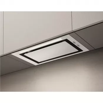 Elica LANE-80-WH 72 cm balta salotės tipo gartraukis su 3 greičiais + 1 boosteriu ir LED lempa
