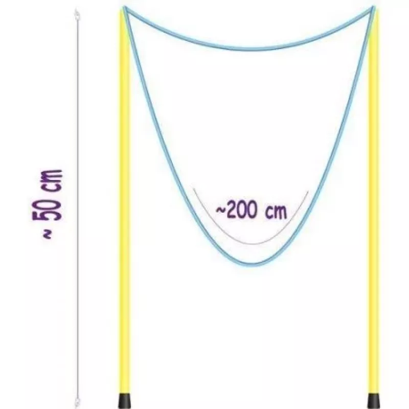 Virvelė dideliems burbulams 50 cm