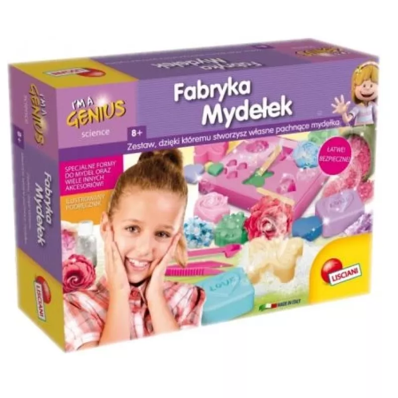 Mokslinė laboratorija Im a Genius - Muilo fabrikas