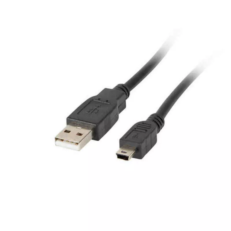USB 2.0 kabelis mini AM-BM5P 1,8 m juodas