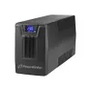 Nepertraukiamo maitinimo šaltinis PowerWalker VI 800 SCL FR – Line-Interactive UPS 0,8 kVA (480 W), 2 lizdai E tipo, USB, RJ-45/RJ-11, 12V 9Ah baterija, bokštas, juodas