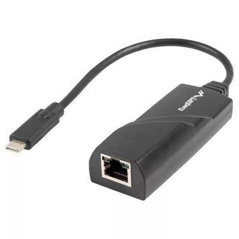 Lanberg NC-1000-02 USB-C 3.1 Gigabit Ethernet adapteris RJ-45