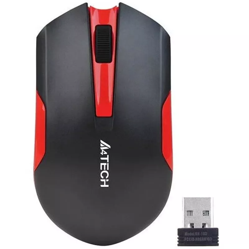 A4Tech G3-200N pelė Ambidekstrinė RF belaidė optinė 1000 DPI
